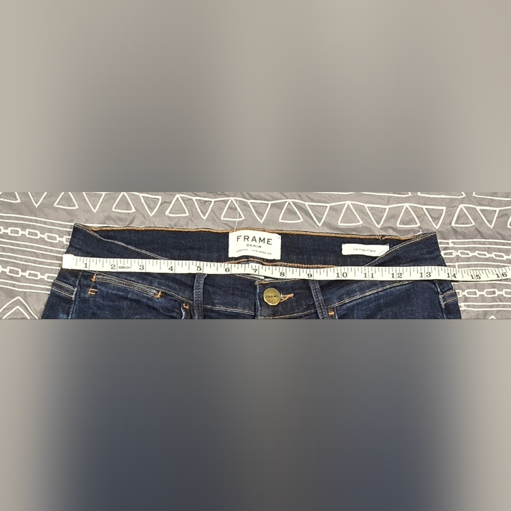 FRAME Le High Flare Jeans Size 29 - Picture 5 of 7